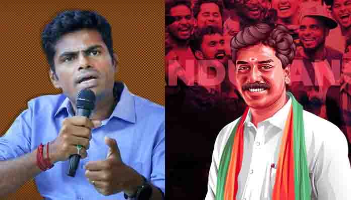 இது தாங்க பா.ஜ.க – அண்ணாமலை போன்று விருதுநகரில் களம் இறங்கிய சிங்கம்..!