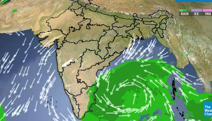 பெரியகுளத்தில் 7 செ.மீ. மழை!