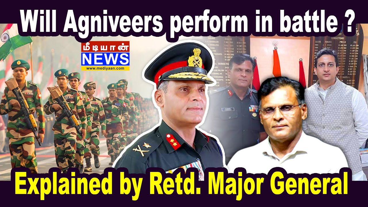 Will Agniveers perform in battle? – Retired Major General Indrabalan